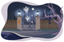 پیش‌نمایش فایل scary-ghost-2761950 از پک هالووین