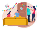 پیش‌نمایش فایل anniversary-party-3816085 از پک مردم در مهمانی