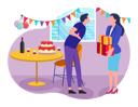 پیش‌نمایش فایل boyfriend-giving-birthday-surprise-to-girlfriend-3816072 از پک جشن
