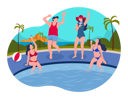 پیش‌نمایش فایل pool-party-3816073 از پک جشن