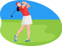 پیش‌نمایش فایل female-golfer-4079053 از پک بازی‌های المپیک