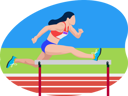 پیش‌نمایش فایل female-running-in-hurdles-race-4079064 از پک بازی‌های المپیک