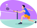 پیش‌نمایش فایل male-badminton-player-4079039 از پک بازی‌های المپیک