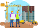 پیش‌نمایش فایل building-manager-checking-work-4079068 از پک ساختمان‌سازی