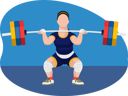 پیش‌نمایش فایل female-weightlifter-4085795 از پک بازی‌های المپیک