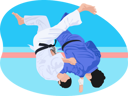 پیش‌نمایش فایل judo-fight-4085783 از پک بازی‌های المپیک