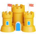 پیش‌نمایش فایل beach-castle-6249759 از پک سفر و تعطیلات، جلد ۱