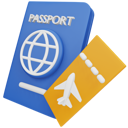 پیش‌نمایش فایل passport-ticket-6249932 از پک سفر و تعطیلات، جلد ۳