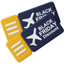 پیش‌نمایش فایل airplane-ticket-discount-6575118 از پک جمعه سیاه، جلد ۱