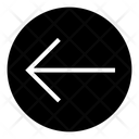 پیش‌نمایش فایل left-arrow-1484059 از پک گلیف رابط کاربری ساده