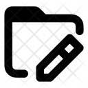 پیش‌نمایش فایل folder-edit-11959436 از پک رابط کاربری