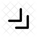 پیش‌نمایش فایل right-down-corner-1480552 از پک فلش خطی