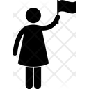 پیش‌نمایش فایل waving-flag-1561255 از پک بازیگری زن