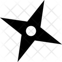 پیش‌نمایش فایل shuriken-1654085 از پک نینجا