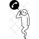 پیش‌نمایش فایل ghost-calling-1653602 از پک شخصیت در حال استفاده از تلفن