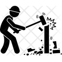 پیش‌نمایش فایل destroying-wall-1660412 از پک کارگر