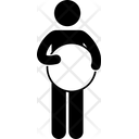پیش‌نمایش فایل man-holding-banner-2666025 از پک بنر گرد