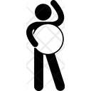 پیش‌نمایش فایل man-holding-blank-banner-2666027 از پک بنر گرد