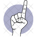 پیش‌نمایش فایل one-finger-3455097 از پک حرکات دست