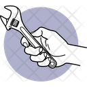 پیش‌نمایش فایل holding-wrench-3455265 از پک ابزار