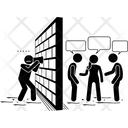 پیش‌نمایش فایل people-gossip-behind-wall-3492965 از پک صخره‌نوردی دیواری
