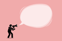 پیش‌نمایش فایل person-talking-and-shouting-using-a-megaphone-to-promote-call-and-tell-an-important-announcement-in-a-big-promotional-bubble-speech-message-1841688 از پک حباب