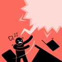پیش‌نمایش فایل man-gets-frustrated-with-the-laptop-and-flip-the-computer-desk-over-1841709 از پک حباب