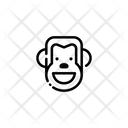 پیش‌نمایش فایل gorilla-1582601 از پک چهره‌های حیوان