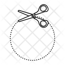 پیش‌نمایش فایل round-cutting-line-1620720 از پک سکیسسور