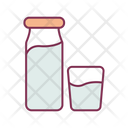پیش‌نمایش فایل milk-bottle-and-glass-1620740 از پک محصول شیر