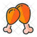 پیش‌نمایش فایل chicken-leg-1689444 از پک فست‌فود