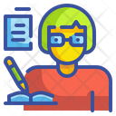 پیش‌نمایش فایل writer-3255398 از پک آواتار مشاغل