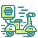 پیش‌نمایش فایل scooter-delivery-3353590 از پک تحویل غذا