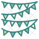 پیش‌نمایش فایل bunting-3495348 از پک تولد و مهمانی