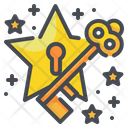 پیش‌نمایش فایل star-key-3495029 از پک جایزه و موفقیت