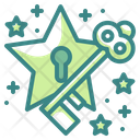 پیش‌نمایش فایل star-key-3495119 از پک جایزه و موفقیت
