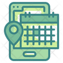 پیش‌نمایش فایل mobile-map-3497209 از پک تقویم و تاریخ ها