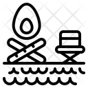 پیش‌نمایش فایل bonfire-3500968 از پک ساحل
