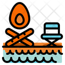 پیش‌نمایش فایل bonfire-3500921 از پک ساحل