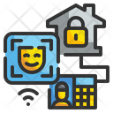 پیش‌نمایش فایل home-face-lock-3526976 از پک خانه هوشمند