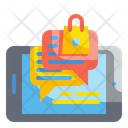 پیش‌نمایش فایل shopping-message-3526709 از پک خرید آنلاین