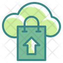 پیش‌نمایش فایل cloud-shopping-bag-3689560 از پک فناوری ابری