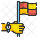 پیش‌نمایش فایل offside-flag-3693250 از پک فوتبال آمریکایی و فوتبال