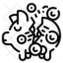 پیش‌نمایش فایل cracked-piggy-3693090 از پک بحران اقتصادی