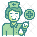 پیش‌نمایش فایل midwife-3702866 از پک آواتارهای متخصصان سلامت