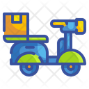 پیش‌نمایش فایل scooter-delivery-3722671 از پک لجستیک