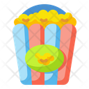پیش‌نمایش فایل popcorn-box-3723217 از پک بسته بندی محصولات