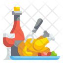 پیش‌نمایش فایل roast-chicken-3758638 از پک شکرگزاری