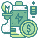 پیش‌نمایش فایل battery-charging-money-3762298 از پک انرژی تجدیدپذیر نوآورانه