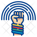 پیش‌نمایش فایل rainbow-fist-4311048 از پک روز جهانی افتخار